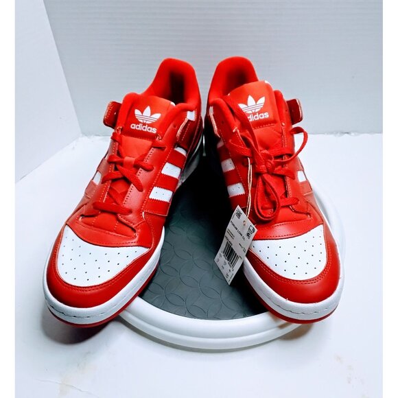 Adidas Forum Low OG Mens Sneakers Red/White Size 13 Basketball Shoes Made In I - Picture 2 of 8